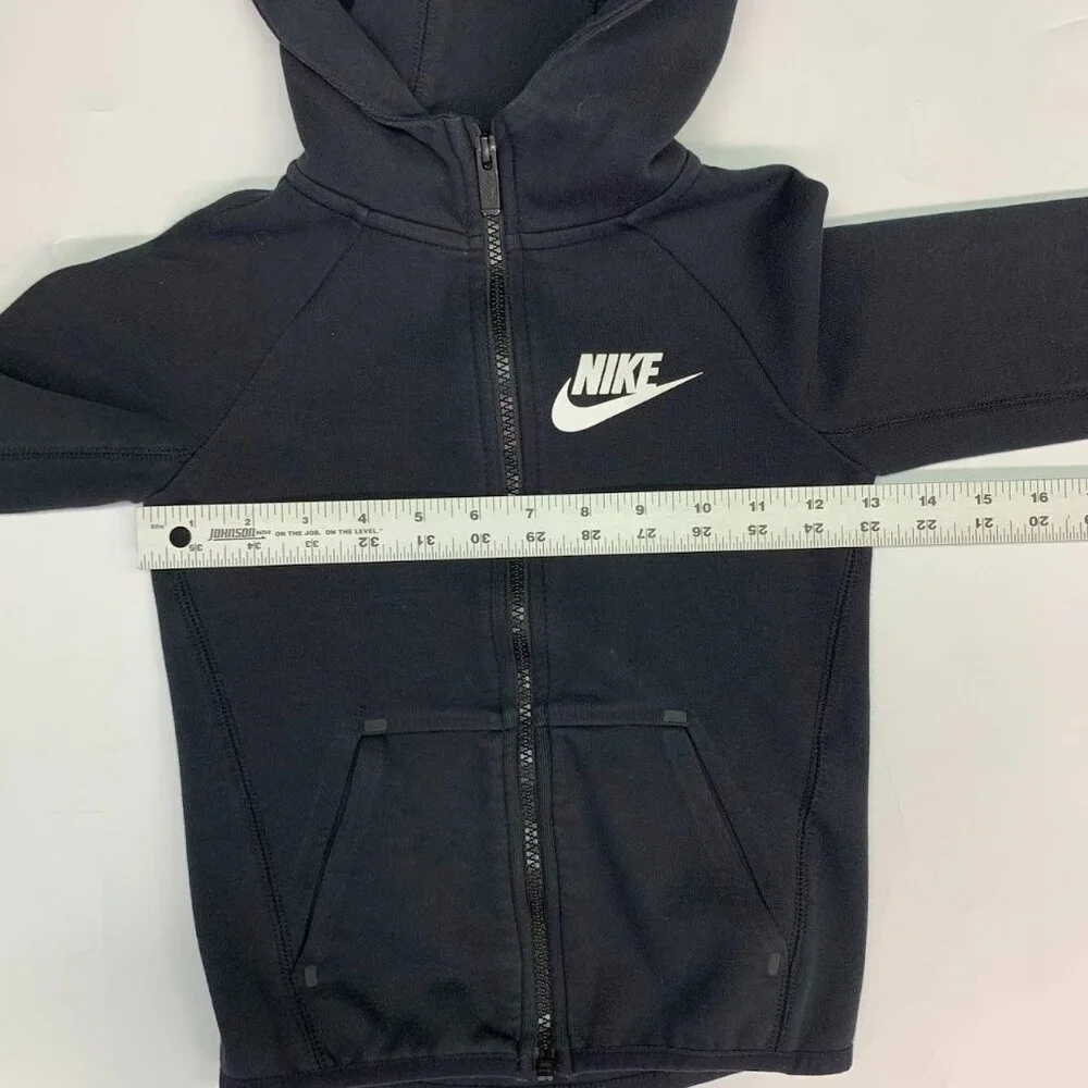 Nike Kids‎ Tech Fleece Full Zip Long Sleeve Hoodie Sweatshirt Size 4-5Y